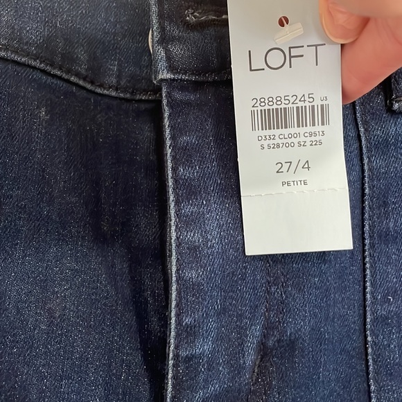 🎀NWT LOFT jeans size 4/27p 220 - Picture 7 of 7